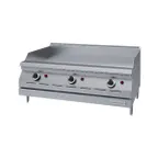 image of Garland US Range GD-36GTH 36" Countertop Thermostatic Gas Griddle, 1/2" Steel Plate, 40.000 BTU
