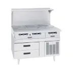 image of Garland US Range GN17R46 46" 2 Drawers Arctic Fire Refrigerated Chef Base, Remote