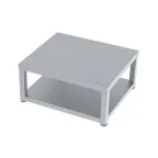 image of Garland US Range HEMST-24 Cooking Equipment Stand w/ 24"W x 21"H, Open Base, Bullet Feet