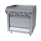 image of Garland US Range M48R 34" Gas Heavy Duty Range w/ 34" Full Griddle, Thermostatic Controls, (1) Standard Oven, 139.000 BTU