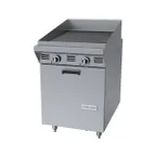 image of Garland US Range MST24B 24" Gas Heavy Duty Range w/ 24" Full Briquette Charbroiler, (1) Cabinet Base, 60.000 BTU