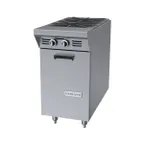 image of Garland US Range MST4S-E Gas 17" Heavy Duty Range w/ (2) Open Burners, Electric Spark Ignition, (1) Cabinet Base, 70.000 BTU