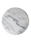 image of Plantation Prestige 2513000-01 Round MDF Table Top 30" Diameter UV-Resistant Clearcoat, Square/Bullnose Edge