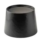 image of TableCraft Products 12809 Frostone Beverage Dispenser Base, 10" x 10" x 7", Black Melamine Plastic