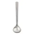 image of TableCraft Products 12986 Ladle, 1.5 oz, 2.75" x 2.75" x 9" Hammered Finish, 18/0 Stainless Steel