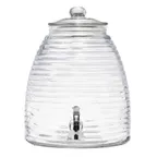 image of TableCraft Products 12999 Beverage Dispenser, 2.5‑Gal Clear Glass, 10" x 12" x 12.5", Single Base