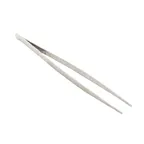 image of TableCraft Products 13002 - 10-11" Serving Tongs, Stainless Steel, Carry Finish, 1" x 0.375" x 10"