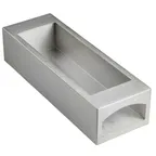 image of TableCraft Products CW5062BRA Station, 8.625" x 25.25" x 6" Aluminum Tray Fits CW5008 or CW5024