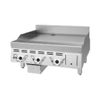 image of Garland US Range ECG-36R 36" Countertop Electric Griddle with 36" x 24" Surface, Thermostatic Controls