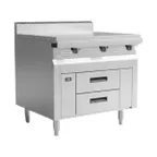 image of Garland US Range GN17C46 46" 2 Drawers Arctic Fire Refrigerated Chef Base, Self-Contained