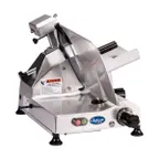 image of Globe C12 Chefmate Series 12" Manual Meat Slicer, Belt-Driven, 1/3 HP