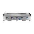 image of Globe GG60TG 60" Countertop Gas Griddle, Thermostatic Controls, 150.000 BTU