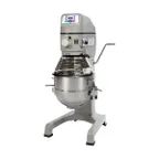 image of Globe SP30 30 qt Planetary Floor Mixer with Timer, 1 HP, 3-Speed, #12 Hub