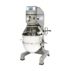 image of Globe SP60 60 qt Planetary Floor Mixer with Timer, 3 HP, 3-Speed, #12 Hub