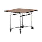 image of Lakeside 74416S Space-Saver Series Room Service Table, Square, 36"W x 36"D x 30"H