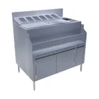 image of EuroBar EBMSSP36 Sink Combo Underbar Ice Bin/Cocktail Station