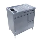 image of EuroBar EBMWS36ALT Sink Combo Underbar Ice Bin/Cocktail Station