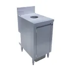 image of EuroBar EBTBC16 Cabinet Style Trash Receptacle
