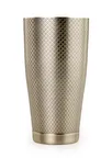 image of Mercer M37199ANG Barfly Shaker, 28 oz, 3‑5/8" Dia x 7" H, Stainless Steel, Antique Gold, Satin Finish