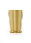 image of Mercer M37311GD Weighted Cocktail Shaker, 18 oz, 3‑1/2" Dia x 5" H, Gold Exterior, Stainless Steel
