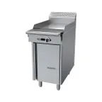 image of Garland US Range C18-1-1S Gas 18" Heavy Duty Range, 18" Full Griddle w/ Thermostatic Controls, Cabinet Base, 30.000 BTU