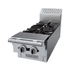 image of Garland US Range C18-7M 18" Gas Heavy Duty Range w/ (2) Open Burners, Modular, 80.000 BTU