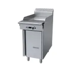 image of Garland US Range C18-9S 18" Gas Heavy Duty Range w/ 18" Full Hot Top, Cabinet Base, 32.500 BTU