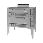 image of Garland US Range G2121-71 55" Double Deck Gas Bake/Roast Ovens with  7"/12" Interior Height, 22" Legs, 80.000 BTU