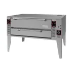image of Garland US Range GPD-48 63" Single Deck Gas Pizza Oven with 48" Deck Width, 8" Height, 96.000 BTU