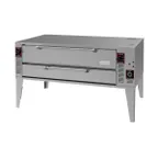 image of Garland US Range GPD-60 75" Single Deck Gas Pizza Oven with 60" Deck Width, 8" Height, 122.000 BTU