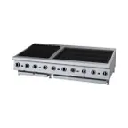 image of Garland US Range GTBG72-NR72 70" Countertop Gas Radiant Charbroiler w/ Non-Adjustable Grates