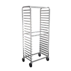 image of Winholt SS-2620B 20-Pan Mobile Full Height Side Loading Sheet Pan Rack w/ 5" Casters