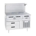 image of Garland US Range GN17R114 114" 8 Drawers Arctic Fire Refrigerated Chef Base, Remote