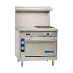 image of Imperial IHR-GT24-2-P Gas 36" Heavy Duty Range