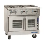 image of Imperial IR-2-G24-P Gas 36" Heavy Duty Range