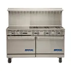 image of Imperial IR-2-G48-P-XB Gas 60" Restaurant Range