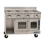 image of Imperial IR-8-P-XB Gas 48" Restaurant Range