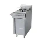 image of Garland US Range C18-35F 18" Floor Model Gas Deep Fryer, Full Pot, NG or LP, 35 Ibs, 110.000 BTU