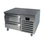 image of QualServ UCFB536-SS61A 36" 2 Drawers Freezer Equipment Stand, 115v/60/1-ph