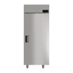 image of QualServ UCFZ427-SS01A 27" One Section Solid Door Reach-In Freezer, Top Mount, 23 cu. ft.