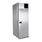 image of QualServ UCFZ633-SS31A 33-7/8" 2-Solid Door Roll-In Freezer, Top Mounted, 35.8 cu. ft., Stainless Steel
