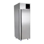 image of QualServ UCRE527-SS31A 27" 1-Section Reach-In Refrigerator w/ Solid Door, Top Mount, Stainless Steel, 25 cu. ft.