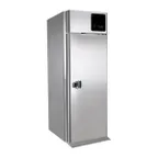 image of QualServ UCRE633-SS31A 33-7/8" 2-Door Solid Door Roll-In Refrigerator, 35.8 cu. ft., Top Mounted