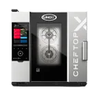 image of UNOX XADA-0611-EXRS Half Size 6 Pan Electric Combi Oven w/ Touchscreen, Right-to-Left Door, 208/240V