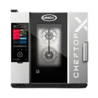 image of UNOX XADA-0611-GXRS Half Size 6 Pan Gas Combi Oven w/ Digital Control, Boilerless, 51.180 BTU