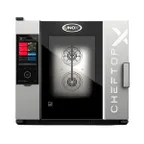 image of UNOX XADA-06FS-EXRS Full Size 6 Pan Electric Combi Oven w/ Touchscreen, Right-to-Left Door, 208/240V