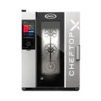 image of UNOX XADA-1011-GXRS Half Size 10-Pan Gas Combi Oven w/ Digital Control, Boilerless, 85.300 BTU