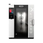 image of UNOX XADA-10FS-GXRS Full Size 10 Pan Gas Combi Oven w/ Touchscreen, Boilerless, 136.480 BTU