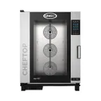 image of UNOX XAVC-10FS-EPRM Full Size 10 Pan Electric Combi Oven w/ MIND.Maps, Touchscreen, Steam Generator, 28.5kW
