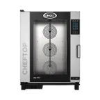 image of UNOX XAVC-10FS-GPRM Full Size 10 Pan Gas Combi Oven w/ MIND.Maps Touchscreen, 119.425 BTU